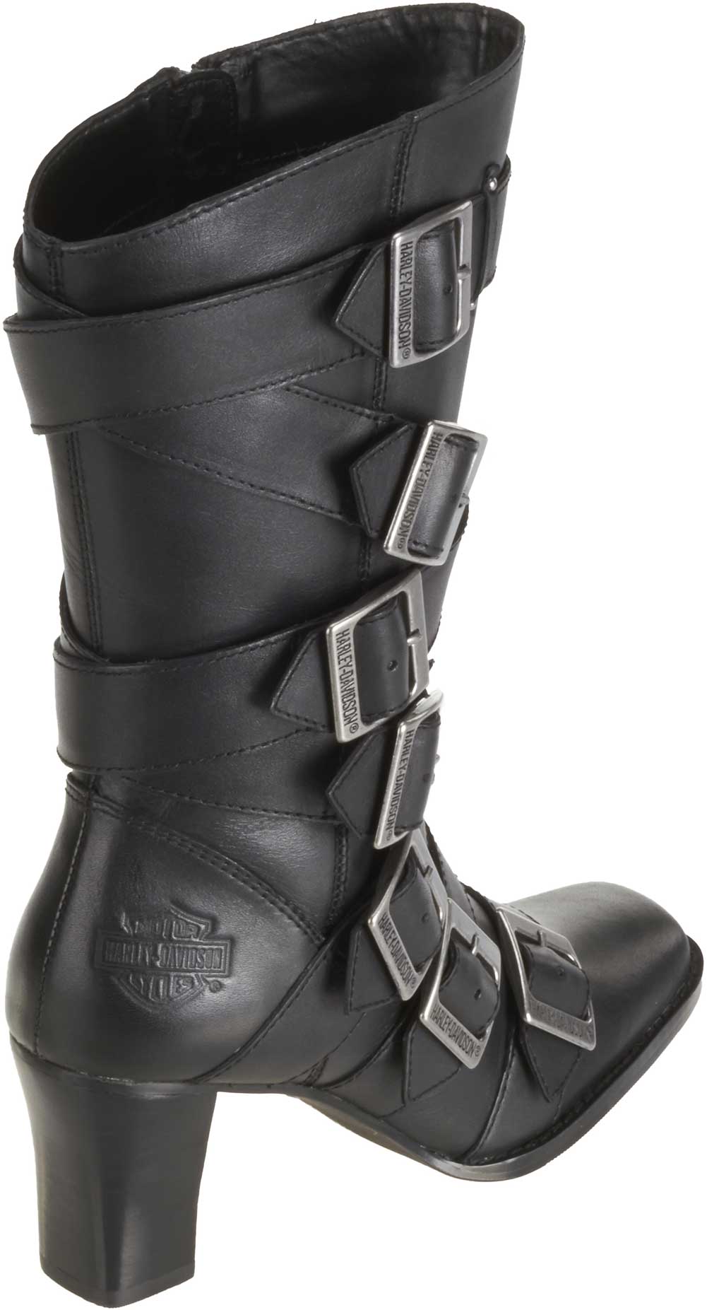 Harley-Davidson Women's Leslie 9.75-Inch Black Motorcycle Boots. D83725 - No Hassle Returns at Wisconsin Harley