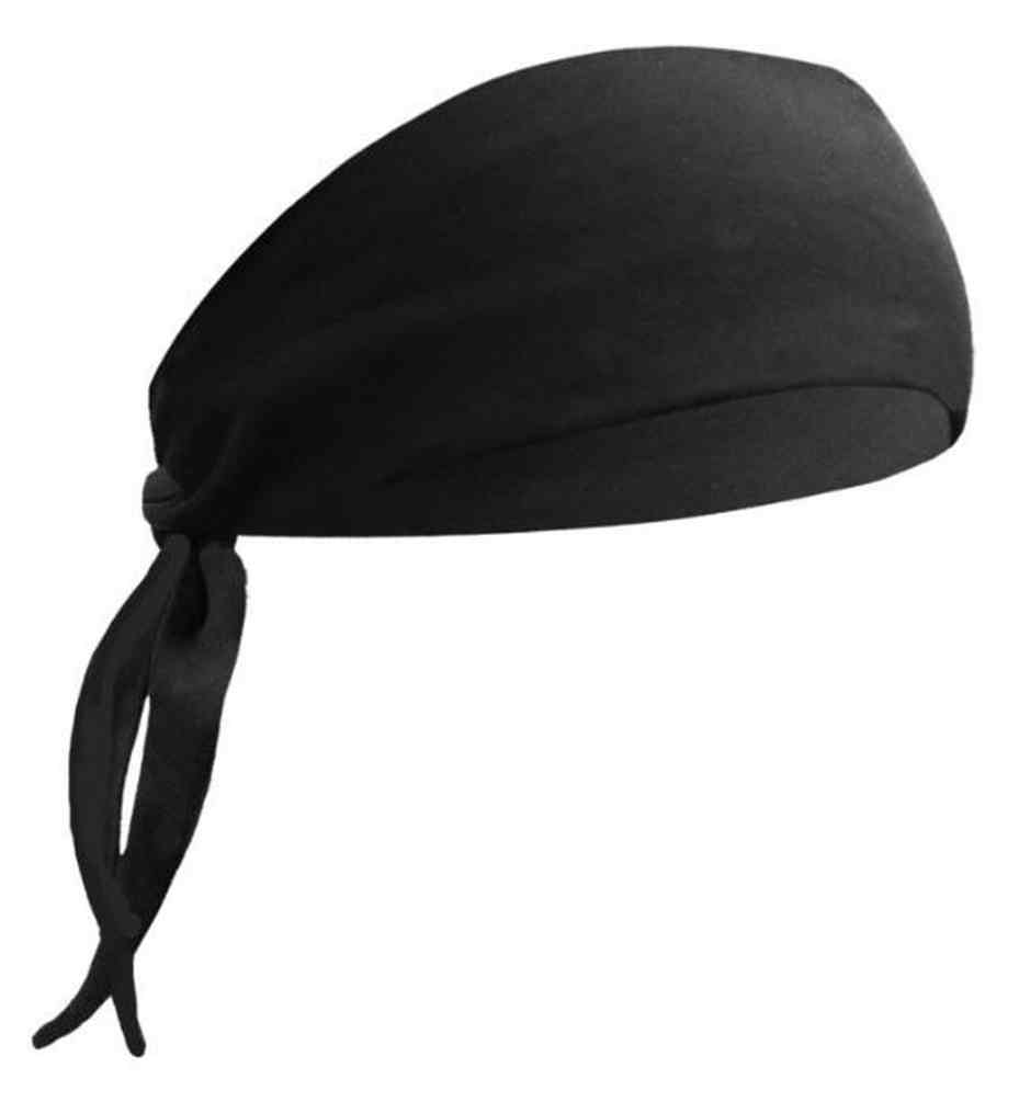 That's A Wrap Unisex Biker Band Solid Black Head Wrap. BB1222 - Wisconsin Harley-Davidson