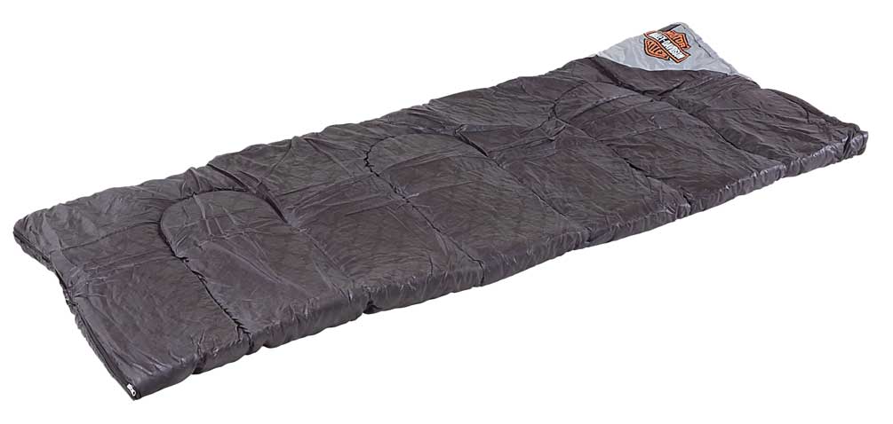Harley-Davidson Free Shipping - Harley-Davidson Bar & Shield Custom Sleeping Bag, Black & Orange HDL-10016 - Free Shipping on many products plus Orders Over $99