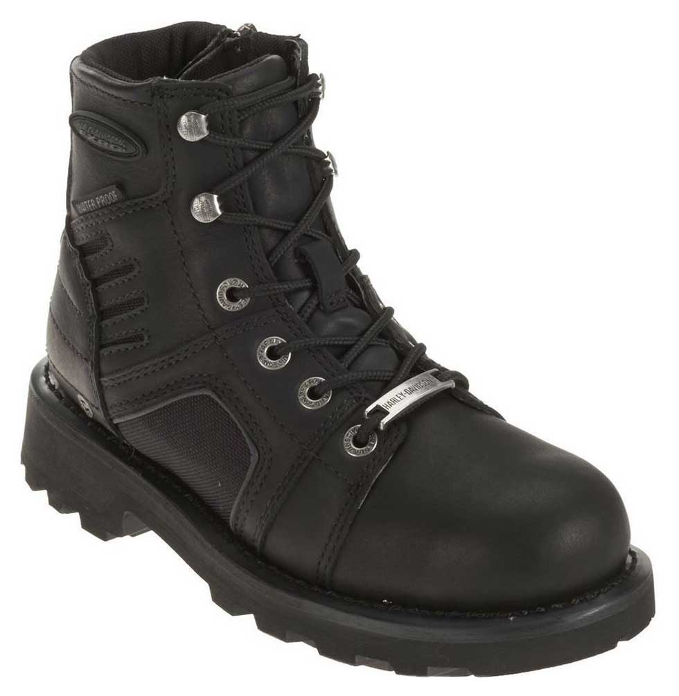 Harley-Davidson Women's Leila Waterproof FXRG Leather Motorcycle Boots. D87063 - Wisconsin Harley-Davidson
