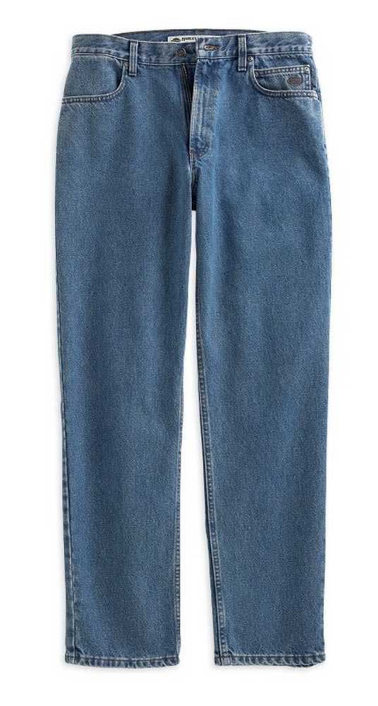 Harley-Davidson Men's Original Relaxed Fit Jeans Heavy-Duty Denim 99025-07VM - Wisconsin Harley-Davidson