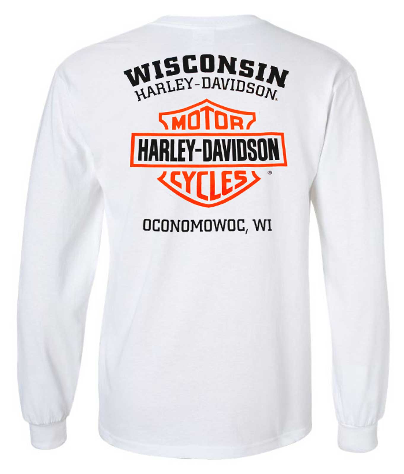 トップス Harley-Davidson long sleeve T-shirt !! Harley Davidson Skull Goggles Adult Fit Longsleeve Tee in