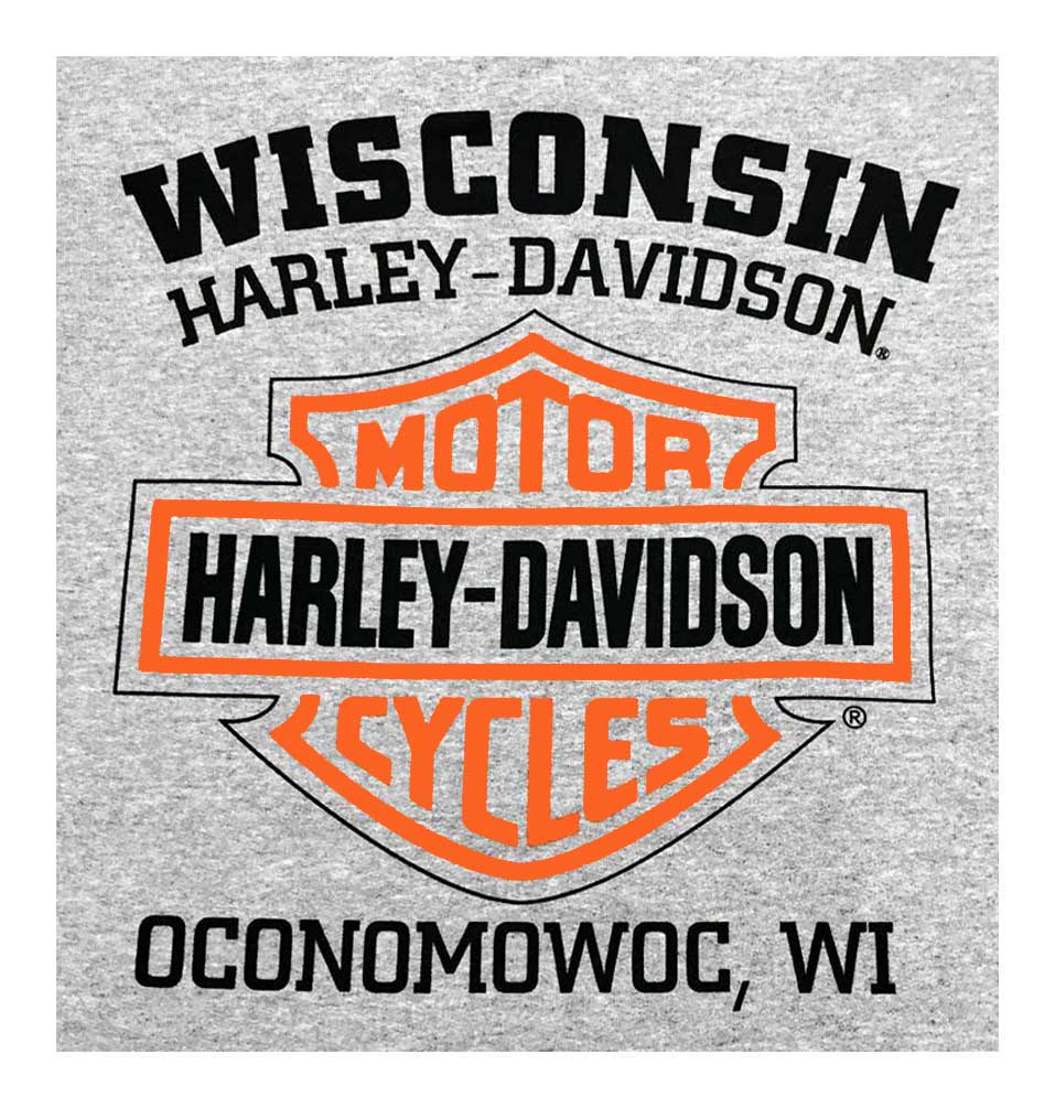 harley davidson men's hooded sweatshirt