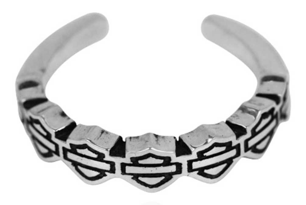 Harley-Davidson Women's Multiple Bar & Shield Toe Ring HDT0012 - Wisconsin Harley-Davidson