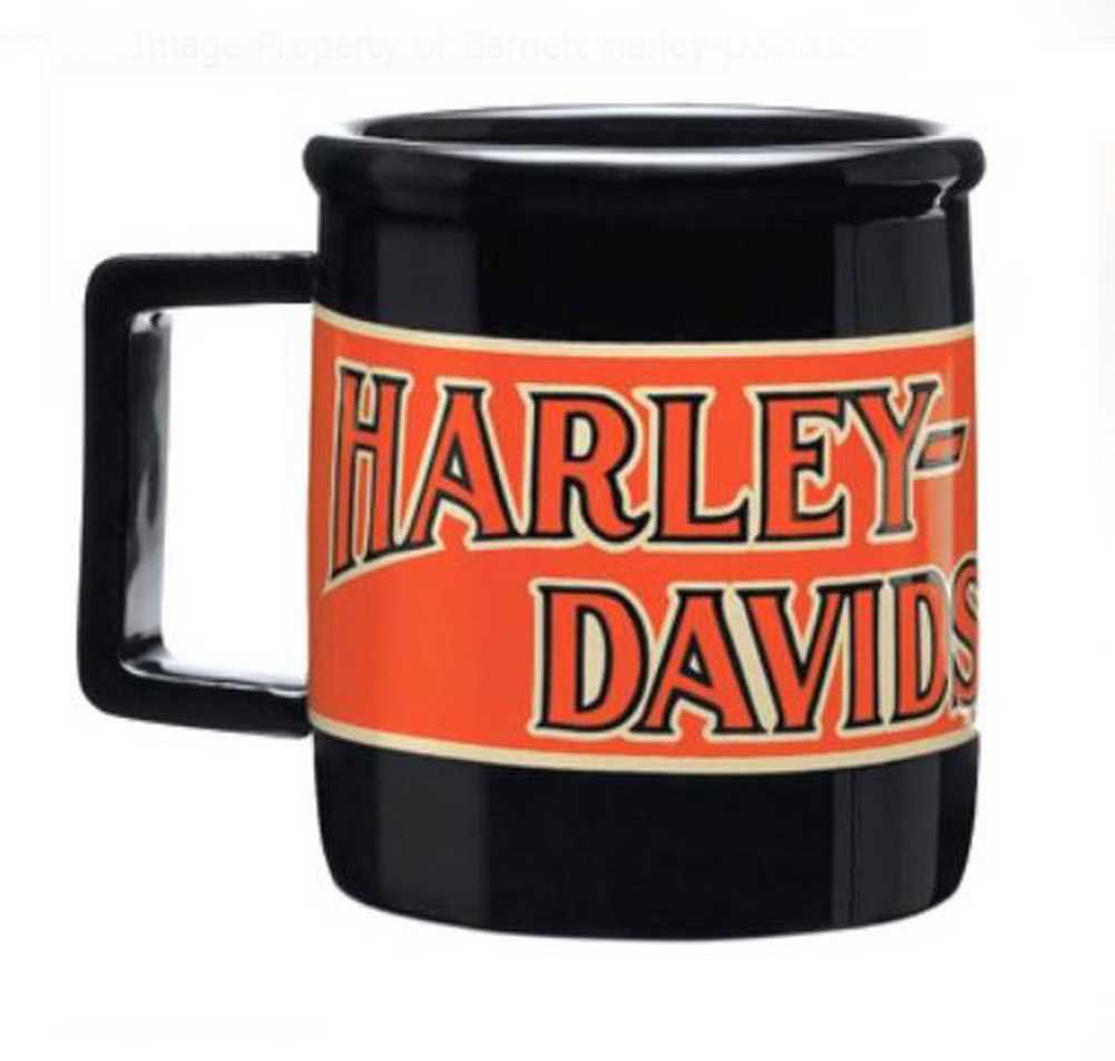 Harley-Davidson Transportation Ceramic Coffee Mug, 14 oz. Black 99215-16V - Wisconsin Harley-Davidson