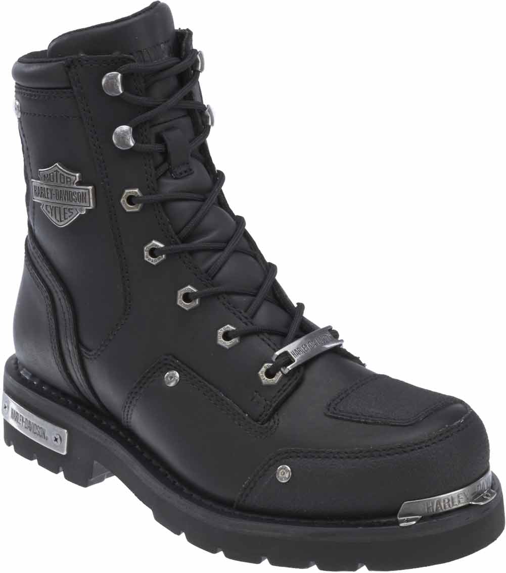 mens black motorcycle riding boots