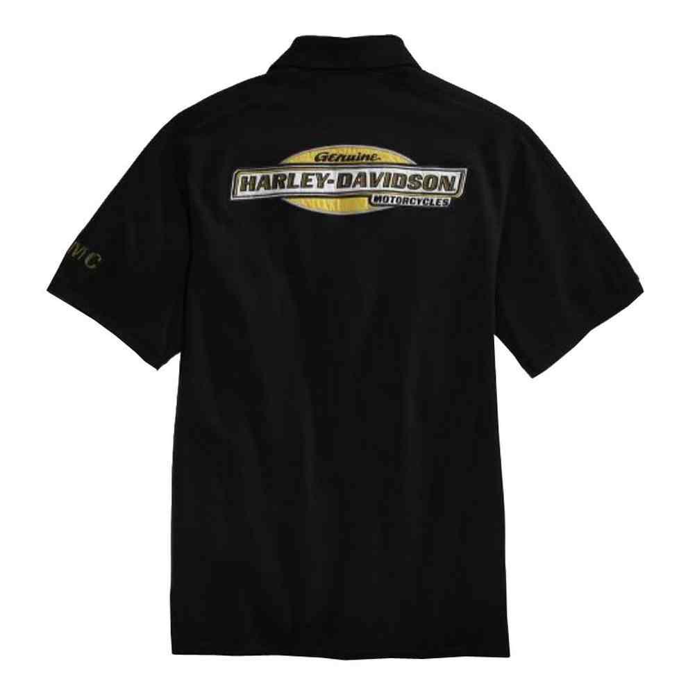 Harley-Davidson Free Shipping - Harley-Davidson Men's Century Strong Short Sleeve Knit Polo Shirt 96452-15VM - Free Shipping on many products plus Orders Over $99