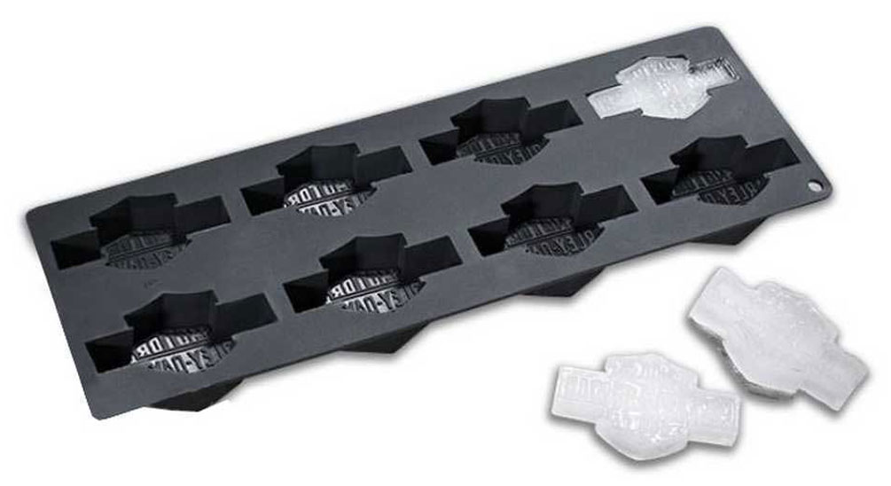 Harley-Davidson Bar & Shield Logo Silicone Ice Cube Tray, Bar Barware. 99208-14V - Wisconsin Harley-Davidson