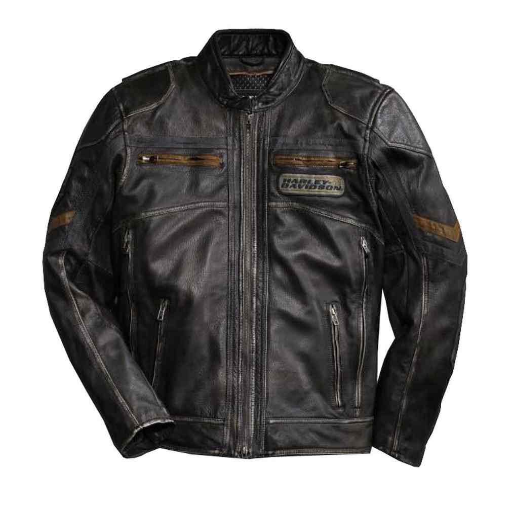 Harley-Davidson® Men's Triple Vent System Drexel Leather Jacket