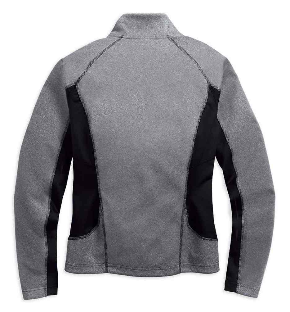 【美品】✨Harley-Davidson ✨グレー ジャケット Mサイズ Women's Zephyr Mesh Jacket w/ Zip-out Liner - Granite Grey