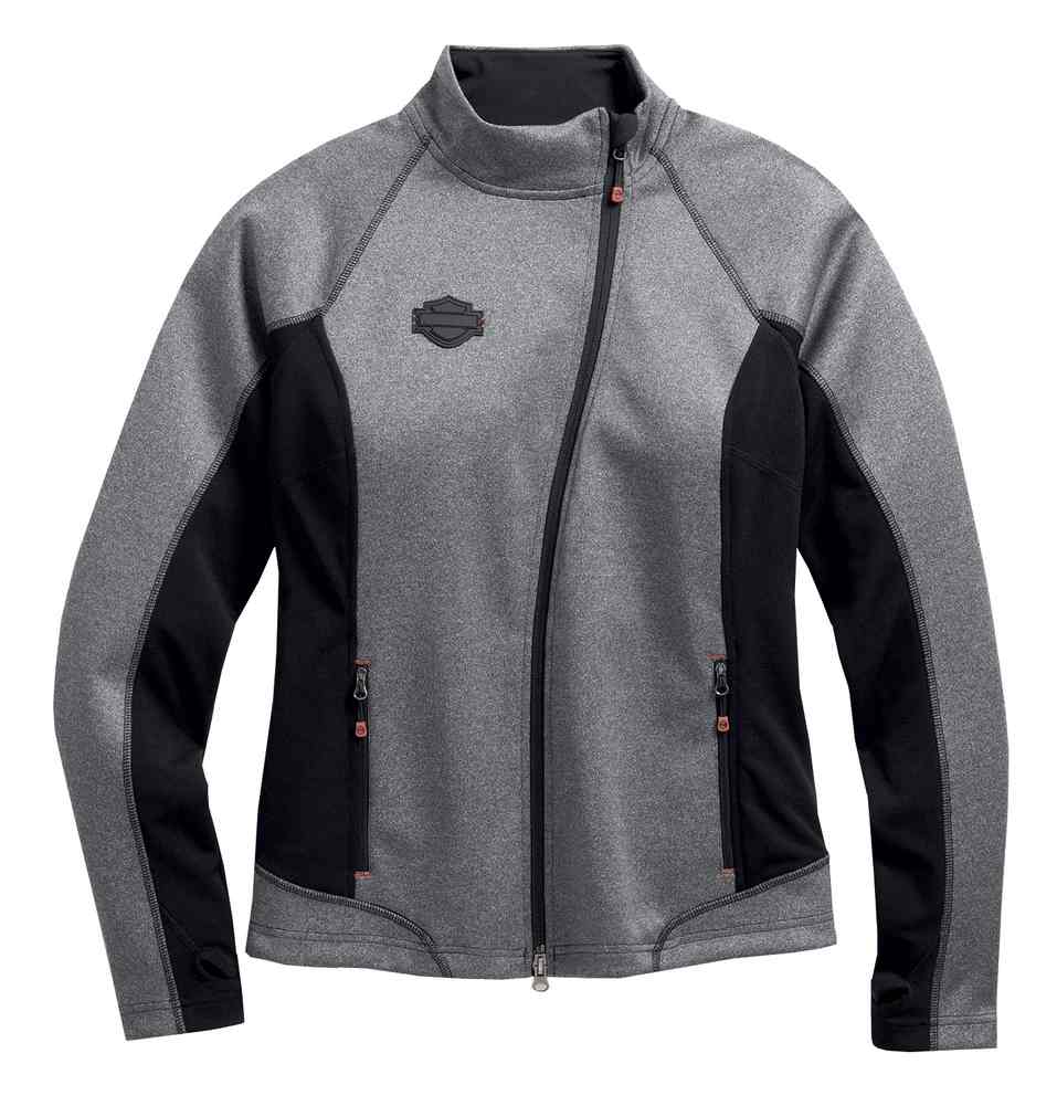 【美品】✨Harley-Davidson ✨グレー ジャケット Mサイズ NEW GENUINE HARLEY DAVIDSON 98131-22VM MED Zephyr Mesh