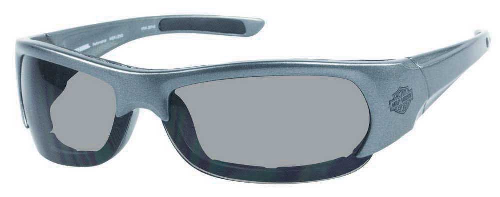 Harley-Davidson Men's Performance Spoiler Sunglasses SIL/Gray Lens HDSZ701SI-3 - Wisconsin Harley-Davidson