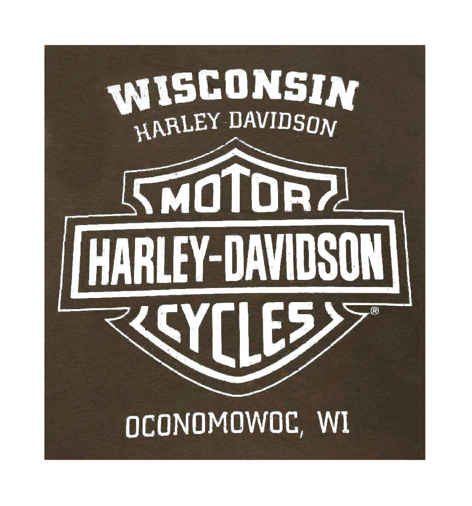 Harley-Davidson Free Shipping - Harley-Davidson Men's Long Sleeve Shirt, Patriotic Army Pinup Girl, Chocolate - Free Shipping on many products plus Orders Over $99