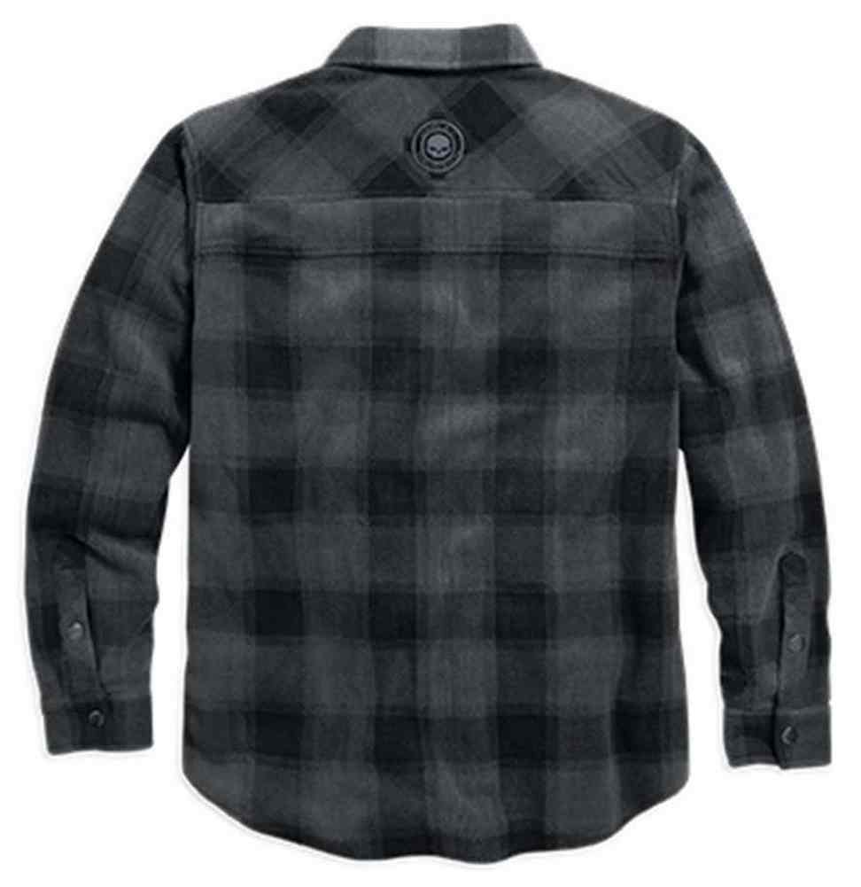 Harley-Davidson Free Shipping - Harley-Davidson Men's Skull Flannel Fleece Shirt Jacket, Plaid. 96044-16VM - Free Shipping on many products plus Orders Over $99