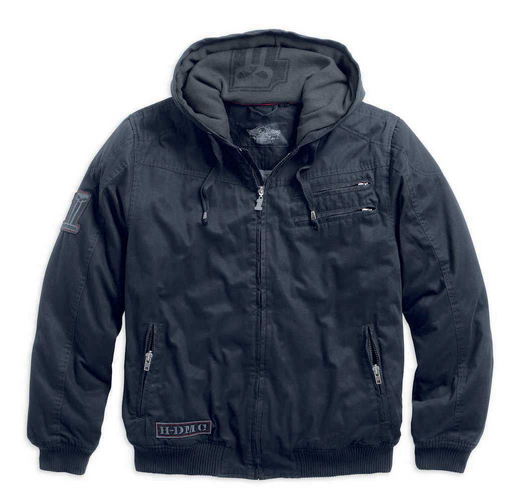 Harley-Davidson® Men's Machine Bolt Hooded Jacket 98551-14VM