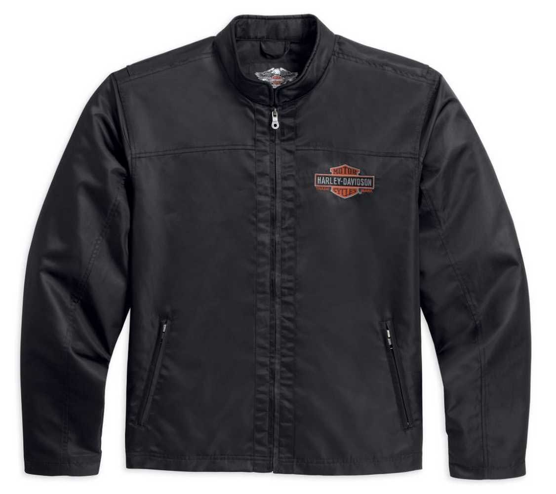 Harley-Davidson Men's Roadway Casual Jacket Black 98531-13VM - Wisconsin Harley-Davidson