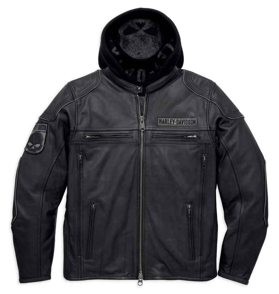 Harley-Davidson Men's Aurora Willie G Skull 3-in-1 Jacket, Black. 98097-16VM - Wisconsin Harley-Davidson