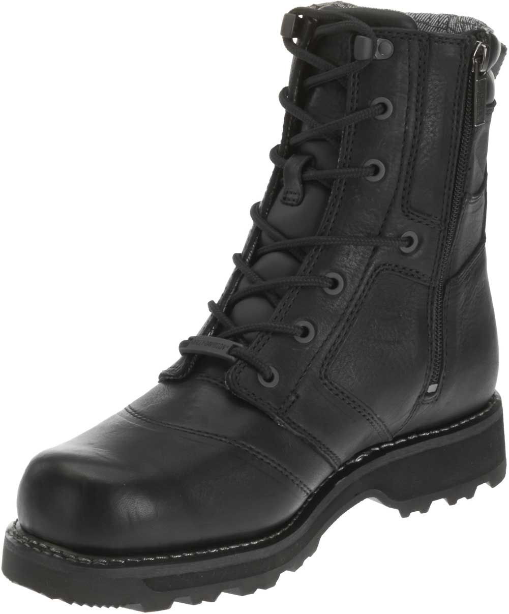 Harley-Davidson® Men's Jay 7-Inch Black Motorcycle Boots D96026