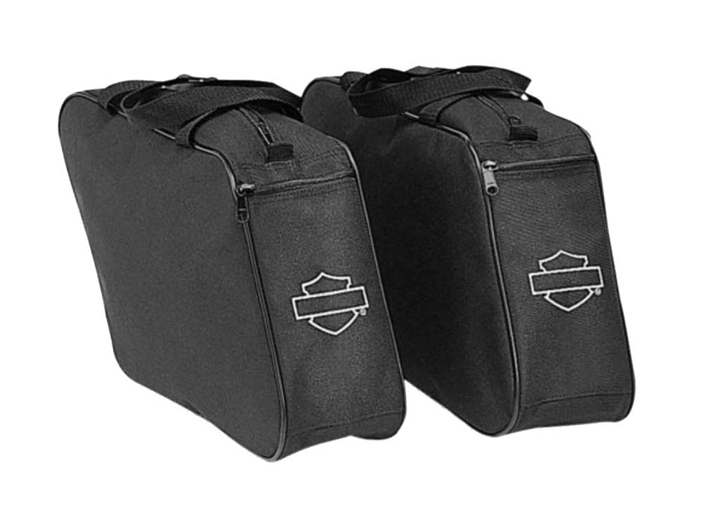 HarleyDavidson® Bar & Shield Zippered Saddlebags Liners, Black 9195997 Wisconsin HarleyDavidson