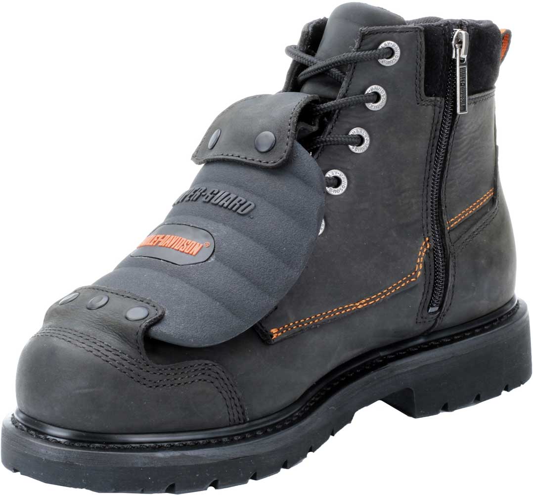 Harley-Davidson Free Shipping - Harley-Davidson Men's Jake Steel-Toe 5.5-Inch Black Leather Boots. D95055 - Free Shipping on many products plus Orders Over $99