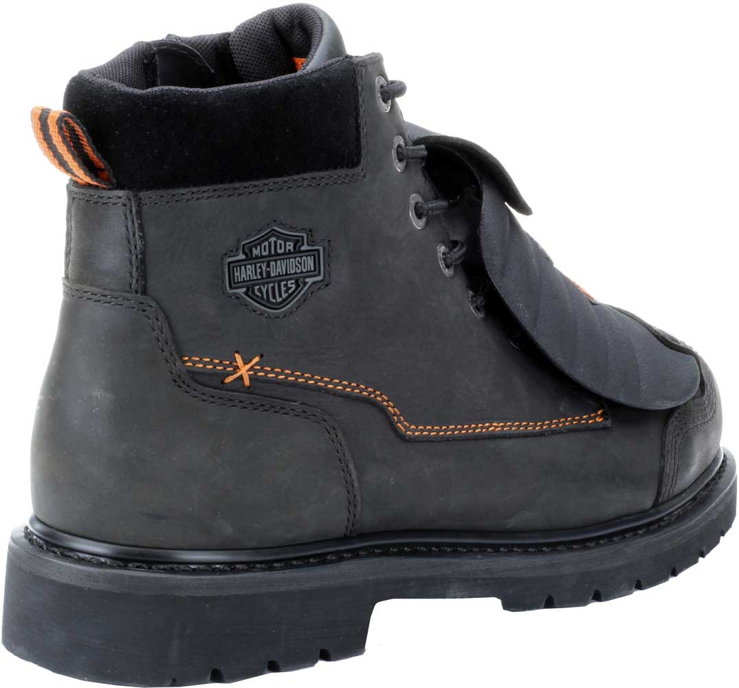 Harley-Davidson® Men's Jake Steel-Toe 5.5-Inch Black Leather Boots