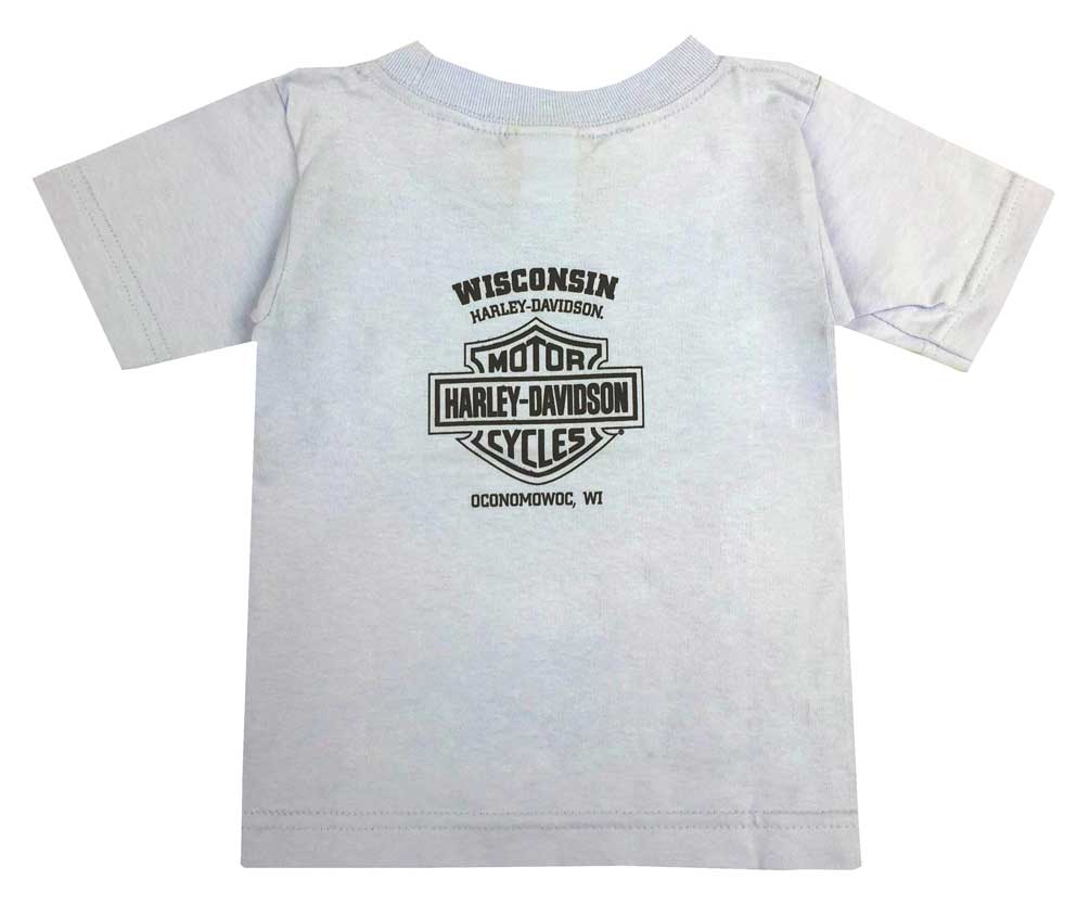 Harley-Davidson Free Shipping - Harley-Davidson Little Boys'  Bar & Shield Racer Toddler Short Sleeve Tee, Blue - Free Shipping on many products plus Orders Over $99