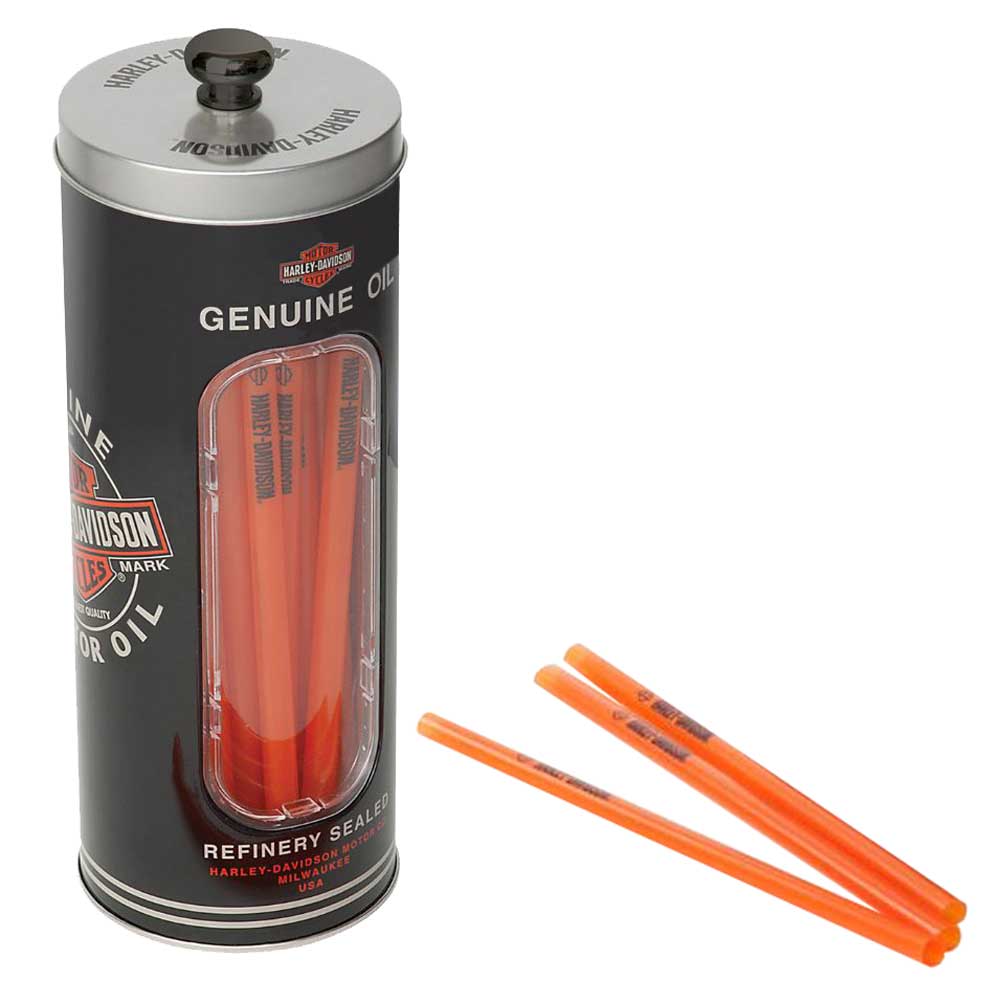 Harley-Davidson Straw Holder, Oil Can Logo, Includes 25 Starter Straws HDL-18538 - Wisconsin Harley-Davidson Harley-Davidson Straw Holder, Oil Can Logo, Includes 25 Starter Straws HDL-18538 - Wisconsin Harley-Davidson