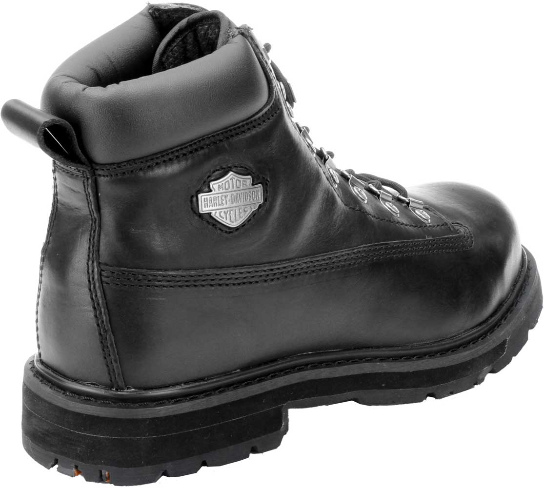 Harley-Davidson Men's Drive Motorcycle Steel Toe Black Boots D91144 - Largest Selection of Harley-Davidson Products
