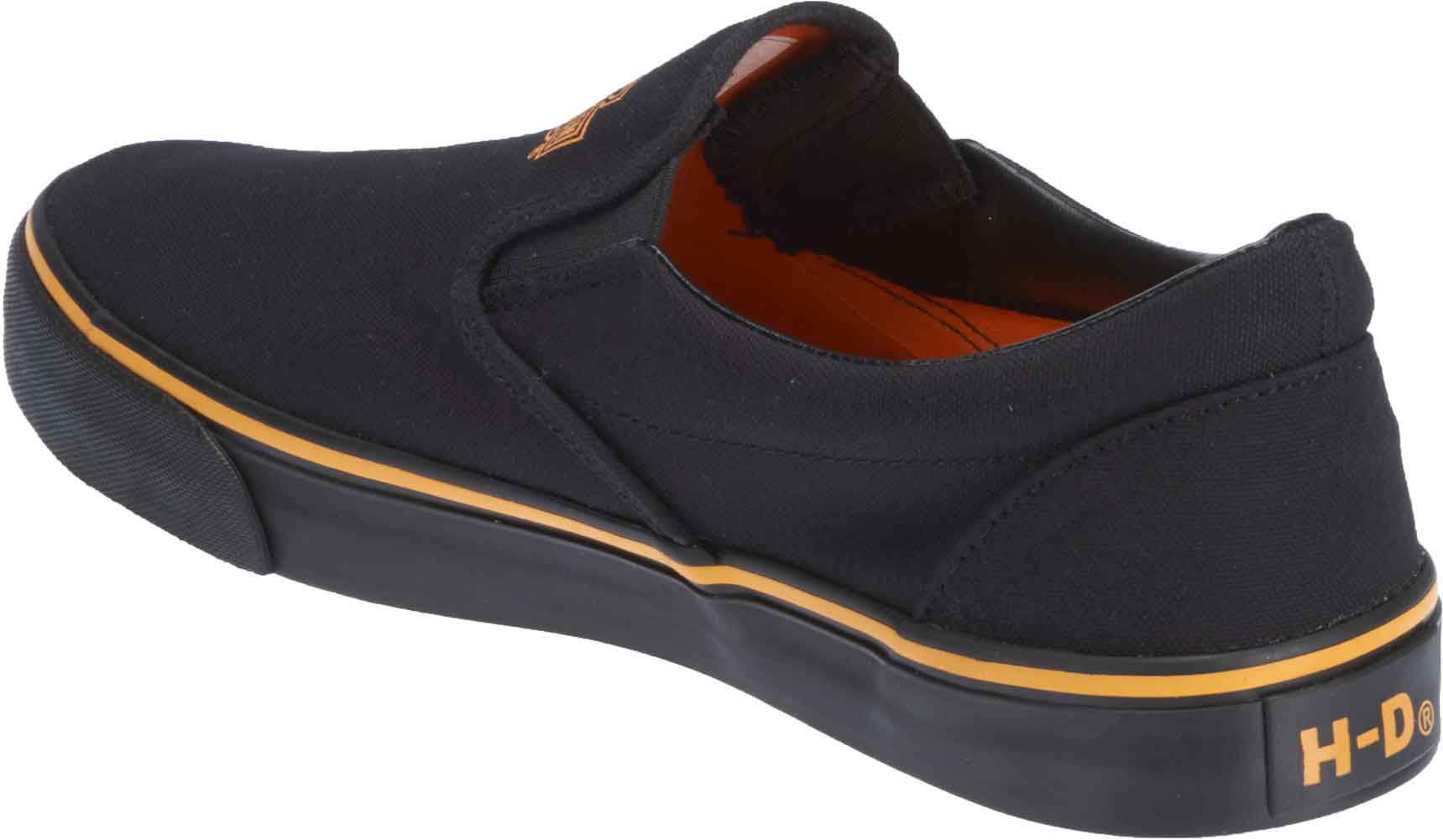 Harley-Davidson Men's Marchmont Canvas Slip-On Sneakers D93319, D93320, D93321 - No Hassle Returns at Wisconsin Harley