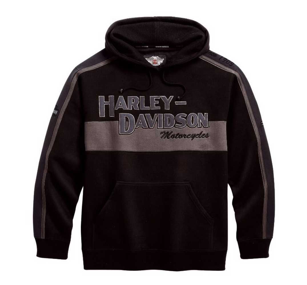 harley davidson men's hooded sweatshirt