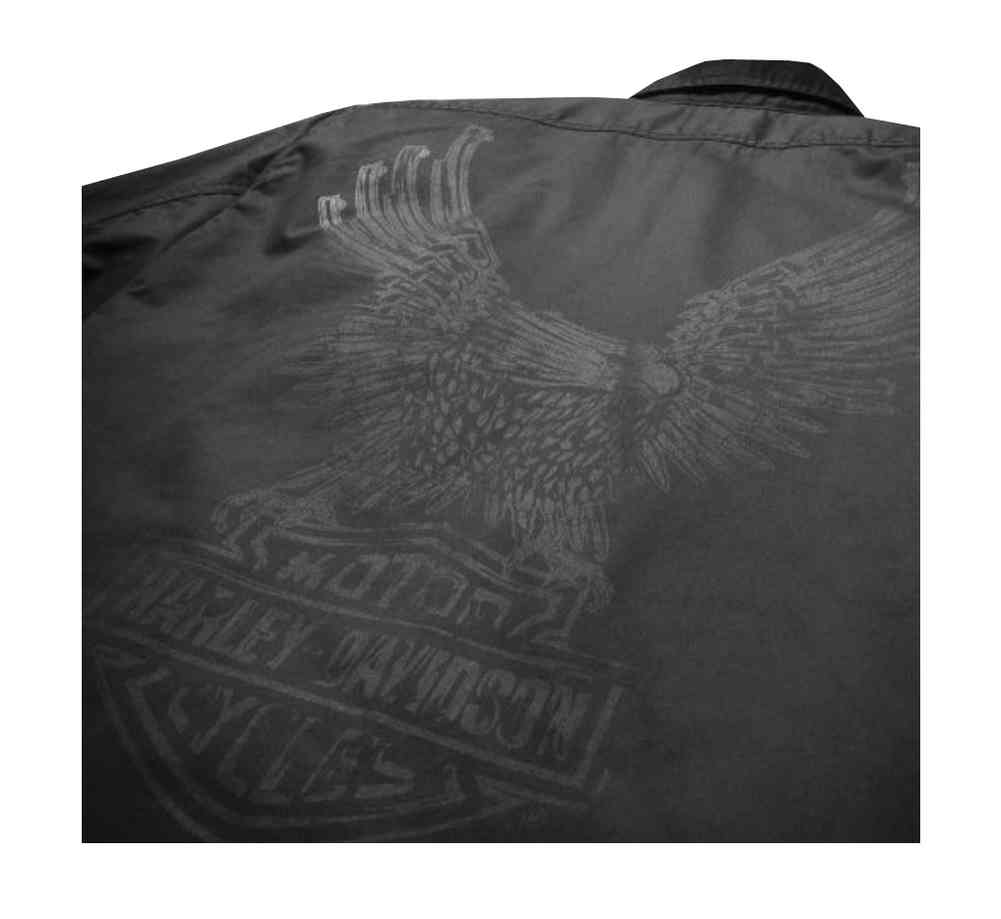 Harley-Davidson Men's Long Sleeve Button Up Shirt, Up-Winged Eagle 96022-16VM - No Hassle Returns at Wisconsin Harley