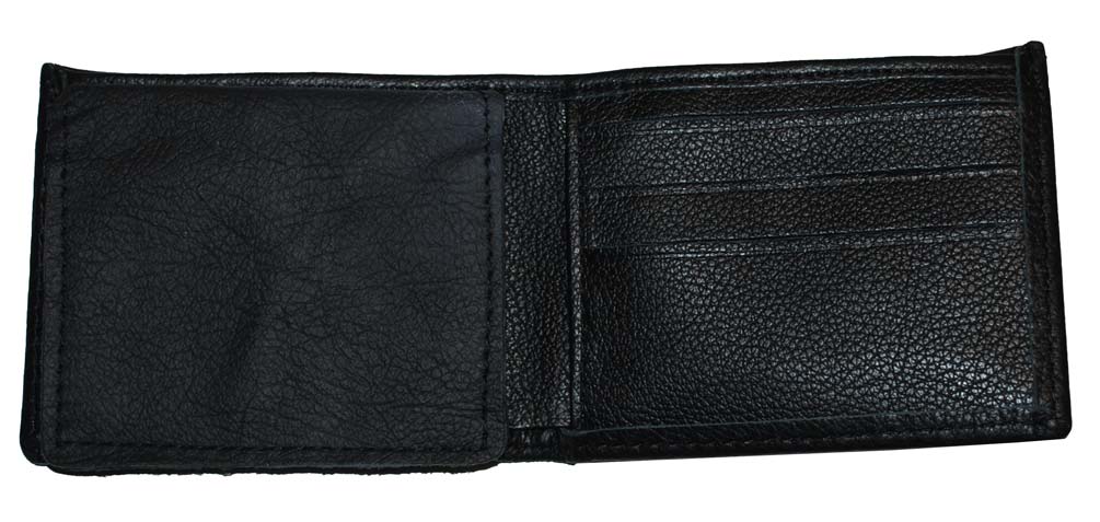 Harley-Davidson® Men's Embroidered Skull Bi-Fold Wallet