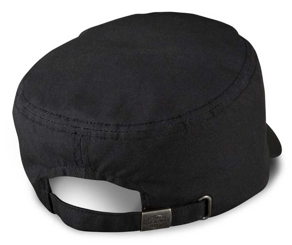 Harley-Davidson Free Shipping - Harley-Davidson Women's Embellished Winged Flat Top Cap Hat, Black. 99543-16VW - Free Shipping on many products plus Orders Over $99