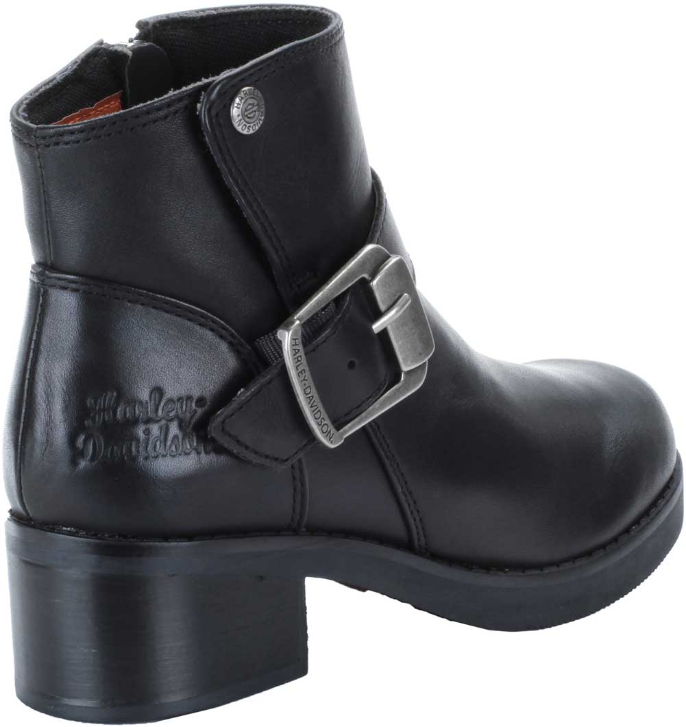 Harley-Davidson Women's Khari Motorcycle Riding Black Leather Boots D84180 - Largest Selection of Harley-Davidson Products