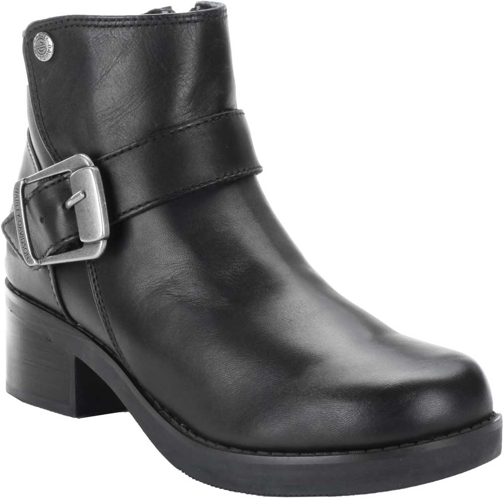 Harley-Davidson Free Shipping - Harley-Davidson Women's Khari Motorcycle Riding Black Leather Boots D84180 - Free Shipping on many products plus Orders Over $99