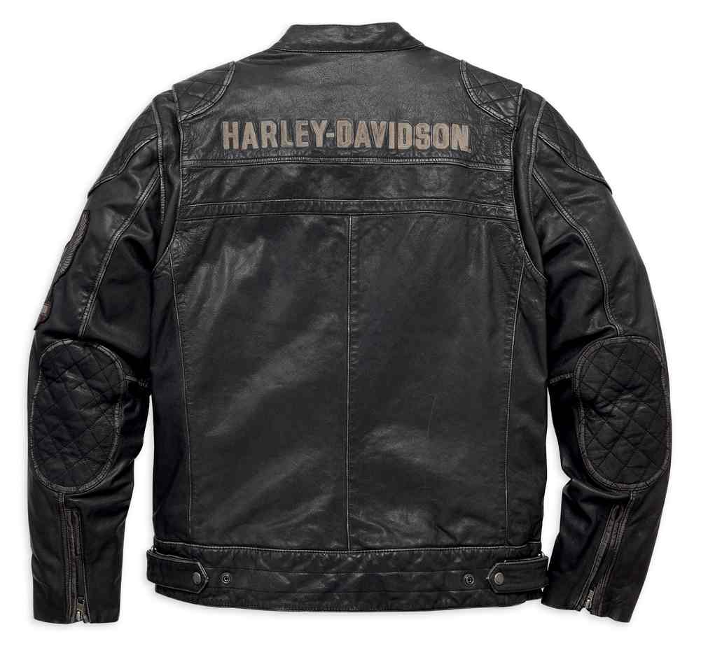 Harley-Davidson Free Shipping - Harley-Davidson Men's Annex Distressed Goatskin Leather Jacket, Black 98098-16VM - Free Shipping on many products plus Orders Over $99