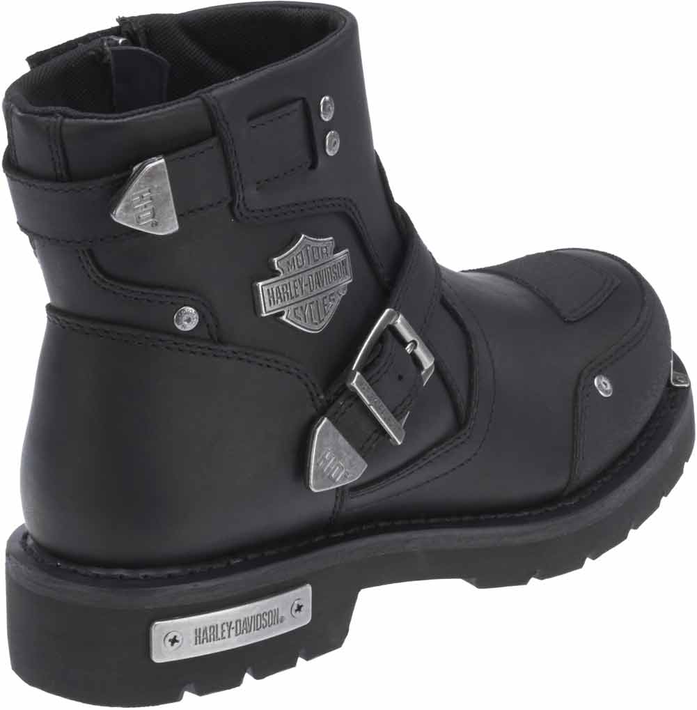 Harley-Davidson Men's Kingmont 6-Inch Black Motorcycle Riding Boots. D96095 - No Hassle Returns at Wisconsin Harley