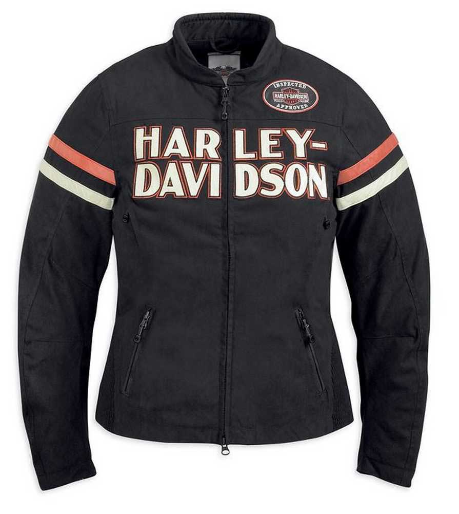 Harley-Davidson® Women's Miss Enthusiast Functional Jacket, Black