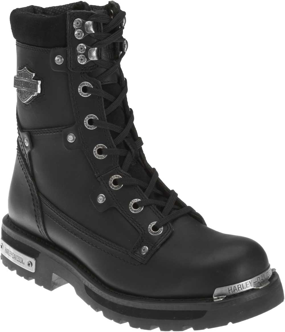 Harley-Davidson® Men's Camshaft Black Leather 9-Inch Motorcycle