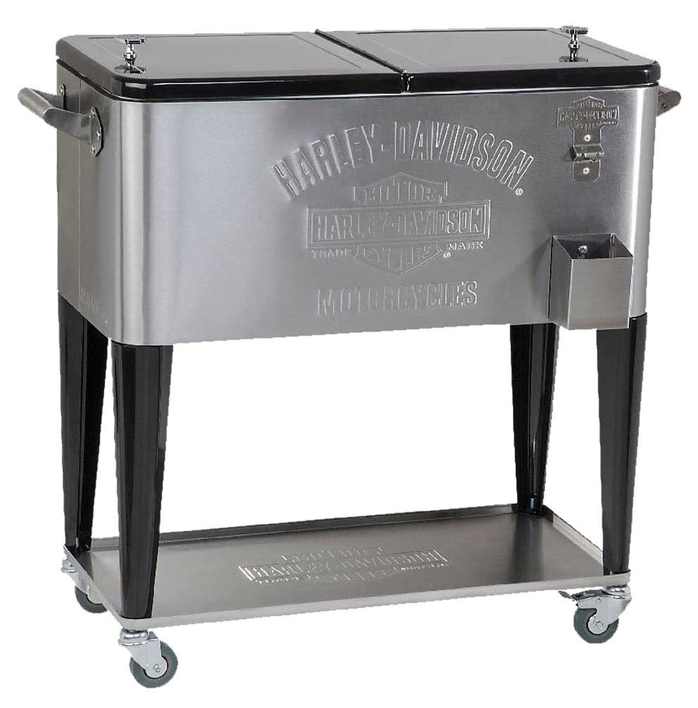 harley davidson rolling cooler