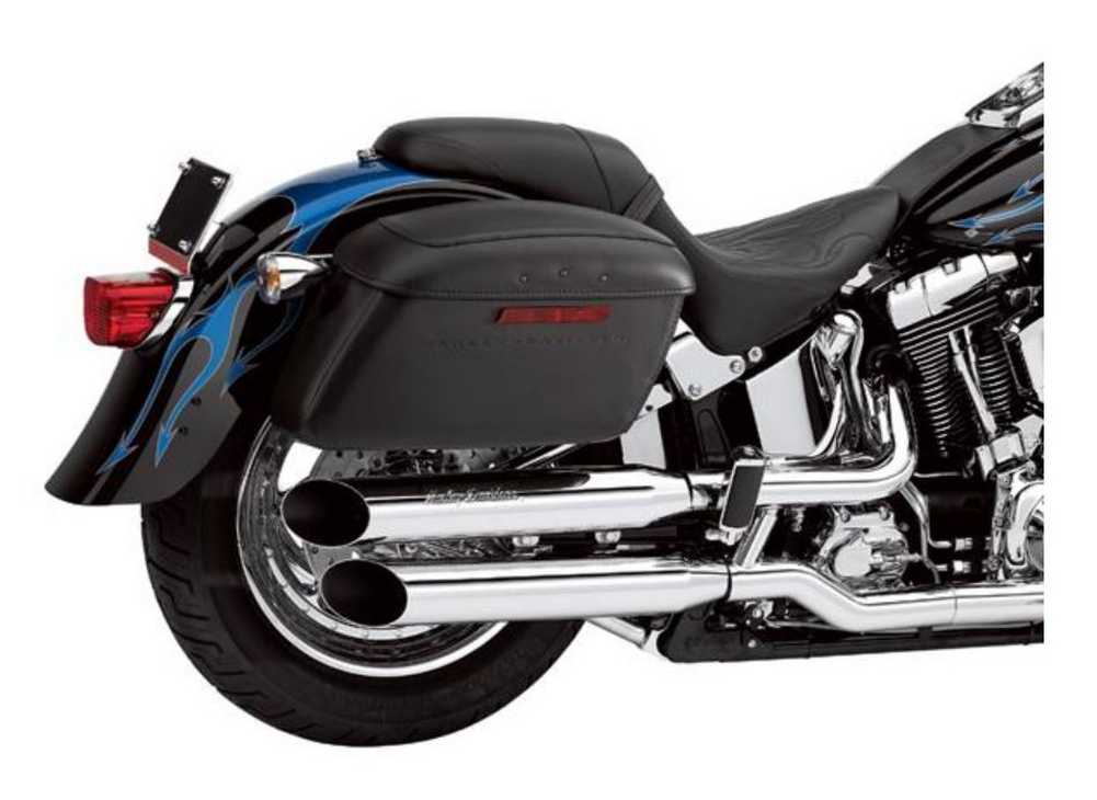 softail leather saddlebags