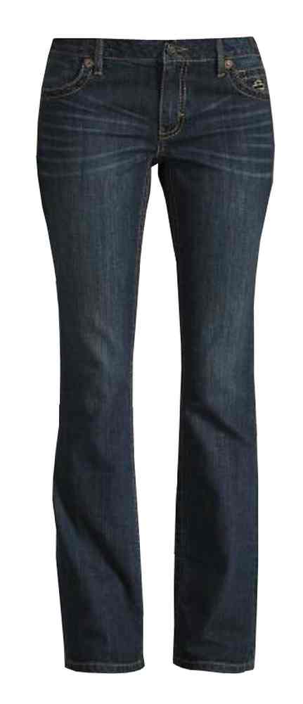 Harley-Davidson Women's Boot Cut Contour Mid-Rise Jeans, Dark Indigo. 99160-16VW - Wisconsin Harley-Davidson