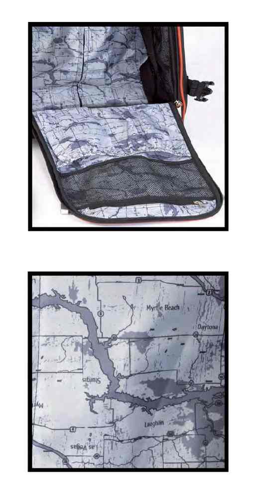 Harley-Davidson 21 Inch Luggage, Up-Wing Eagle Bar & Shield, Silver/Black 99321 - No Hassle Returns at Wisconsin Harley