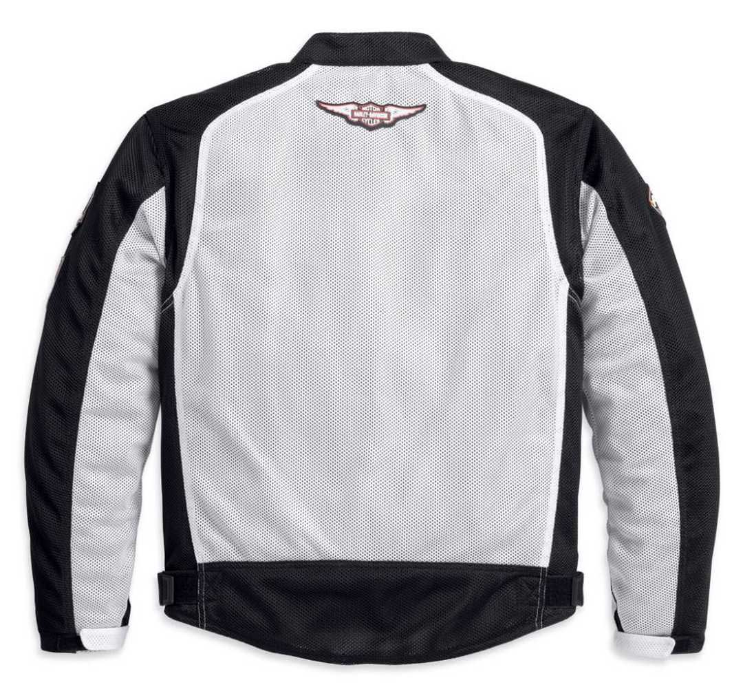 Harley-Davidson Free Shipping - Harley-Davidson Men's Bar & Shield Logo Mesh Jacket White 98232-13VM - Free Shipping on many products plus Orders Over $99