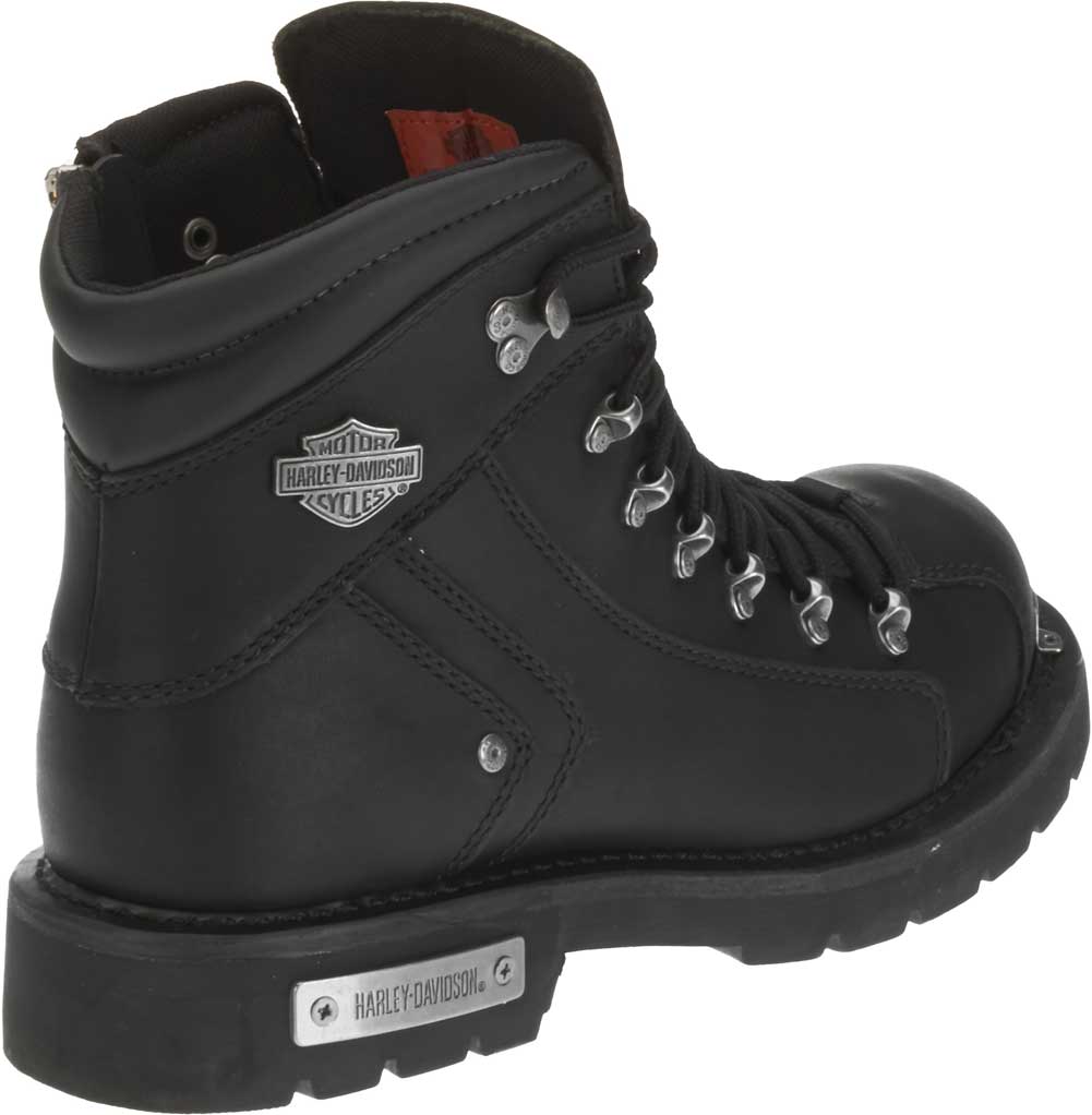 Harley-Davidson Men's Electron Black 6.00-Inch Motorcycle Boots D96017 - No Hassle Returns at Wisconsin Harley