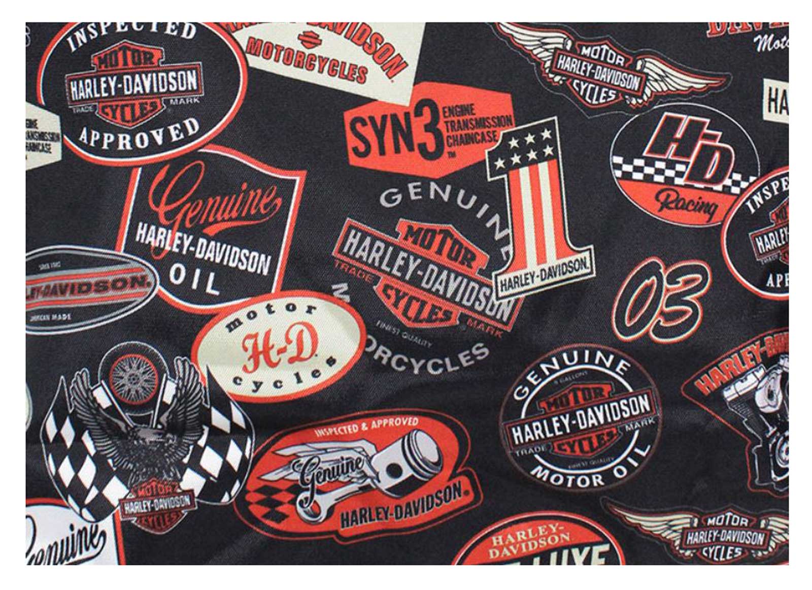 Harley-Davidson® Vintage Collection Mini-Me Small Backpack, Black