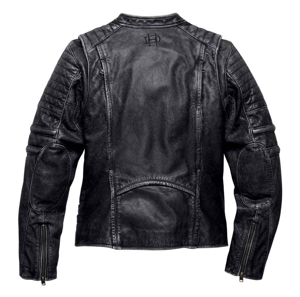 Harley-Davidson® Women's Black Label Core Washed Leather Biker