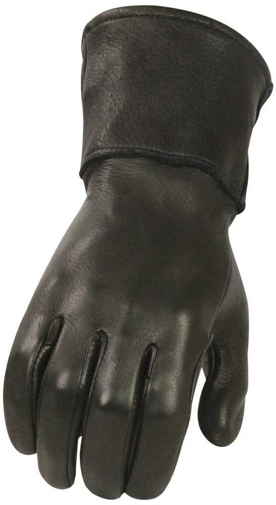 Harley-Davidson Free Shipping - Milwaukee Leather Men's Deerskin Leather Thermal Gauntlet Gloves, Black G317 - Free Shipping on many products plus Orders Over $99