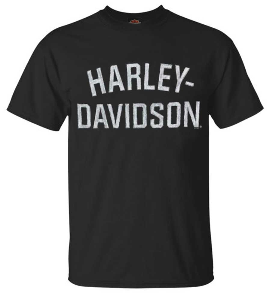 Harley-Davidson Men's T-Shirt, Heritage H-D Short Sleeve Tee, Black 30296630 - Wisconsin Harley-Davidson
