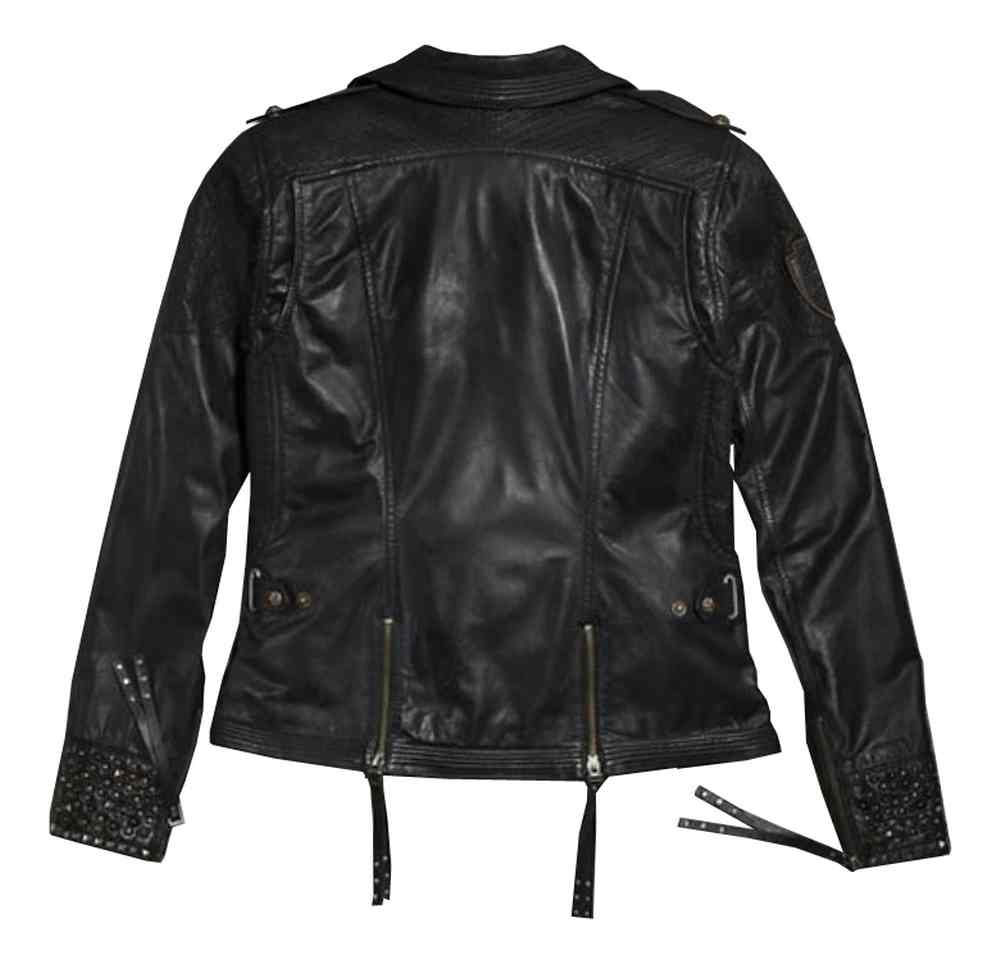 Harley-Davidson Free Shipping - Harley-Davidson Women's Winsome Studded Leather Biker Jacket 97101-16VW - Free Shipping on many products plus Orders Over $99